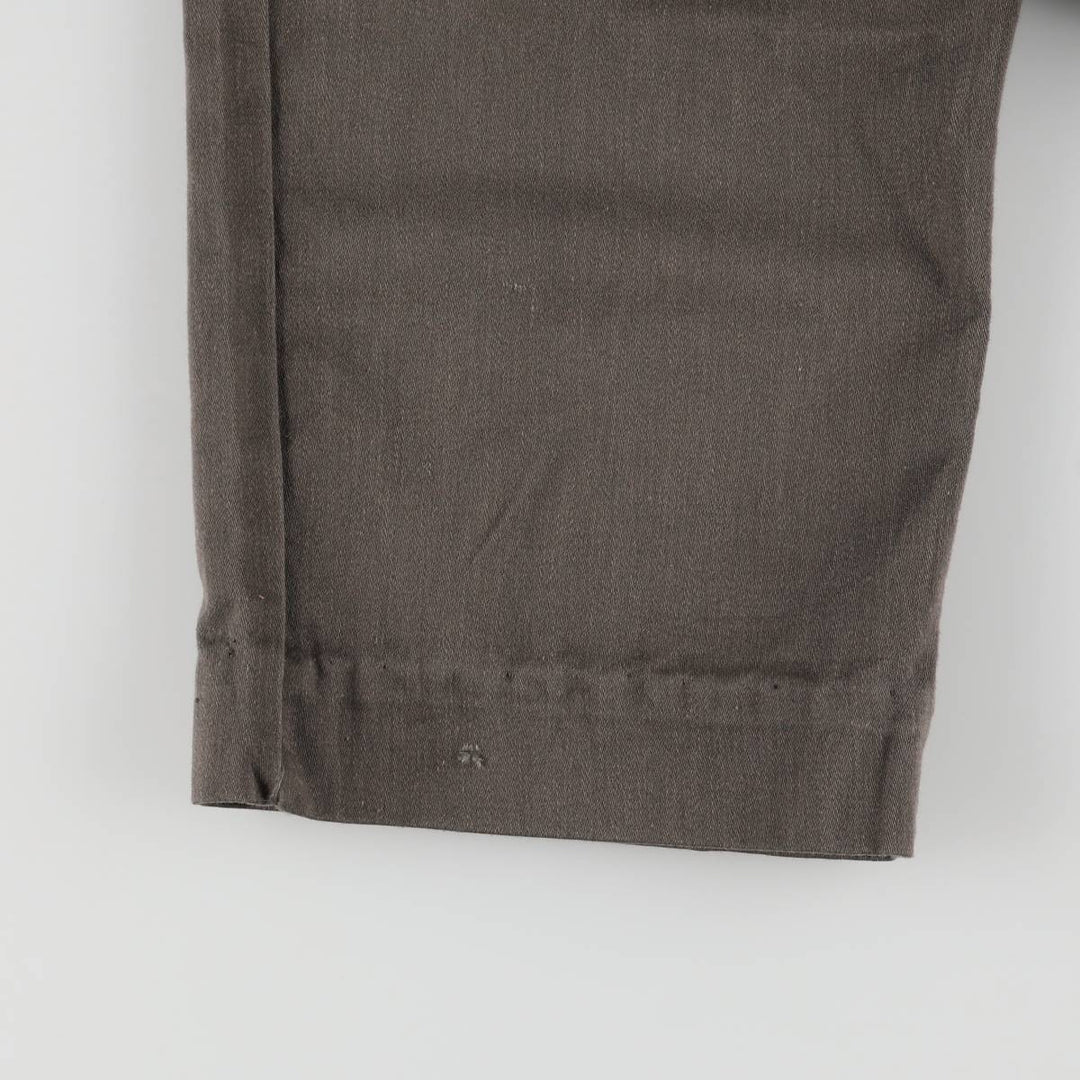 Oversized 90'S Dickies long-sleeved jumpsuit, vintage, men's size W37 polyester Khaki type brown Vintage Second Hand