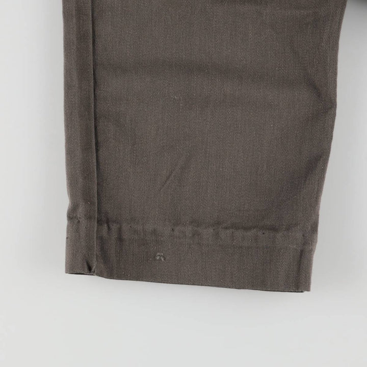 Oversized 90'S Dickies long-sleeved jumpsuit, vintage, men's size W37 polyester Khaki type brown Vintage Second Hand