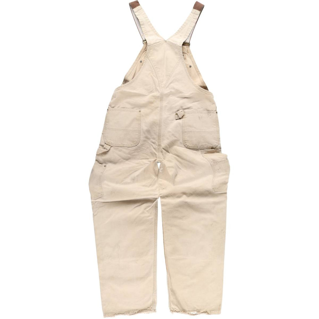 Carhartt Double Knee Duck Overalls for Men (W36 equivalent) unclear Beige type Vintage Second Hand