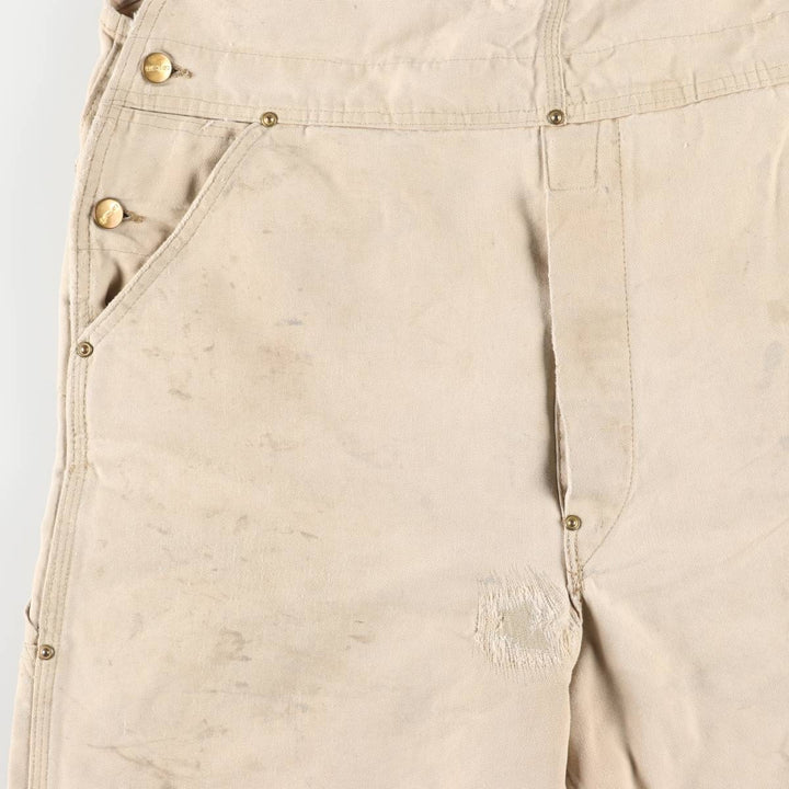 Carhartt Double Knee Duck Overalls for Men (W36 equivalent) unclear Beige type Vintage Second Hand