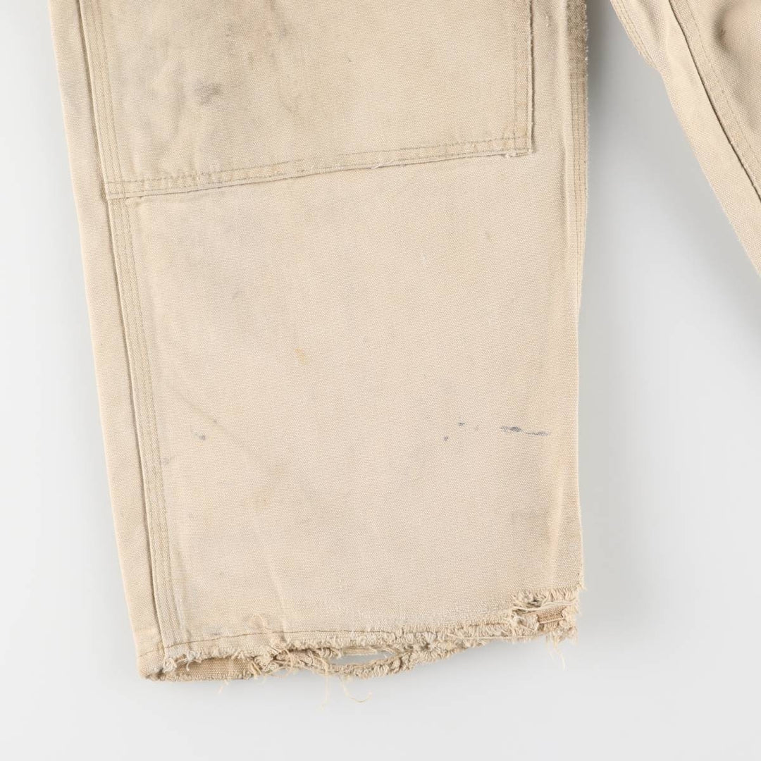 Carhartt Double Knee Duck Overalls for Men (W36 equivalent) unclear Beige type Vintage Second Hand