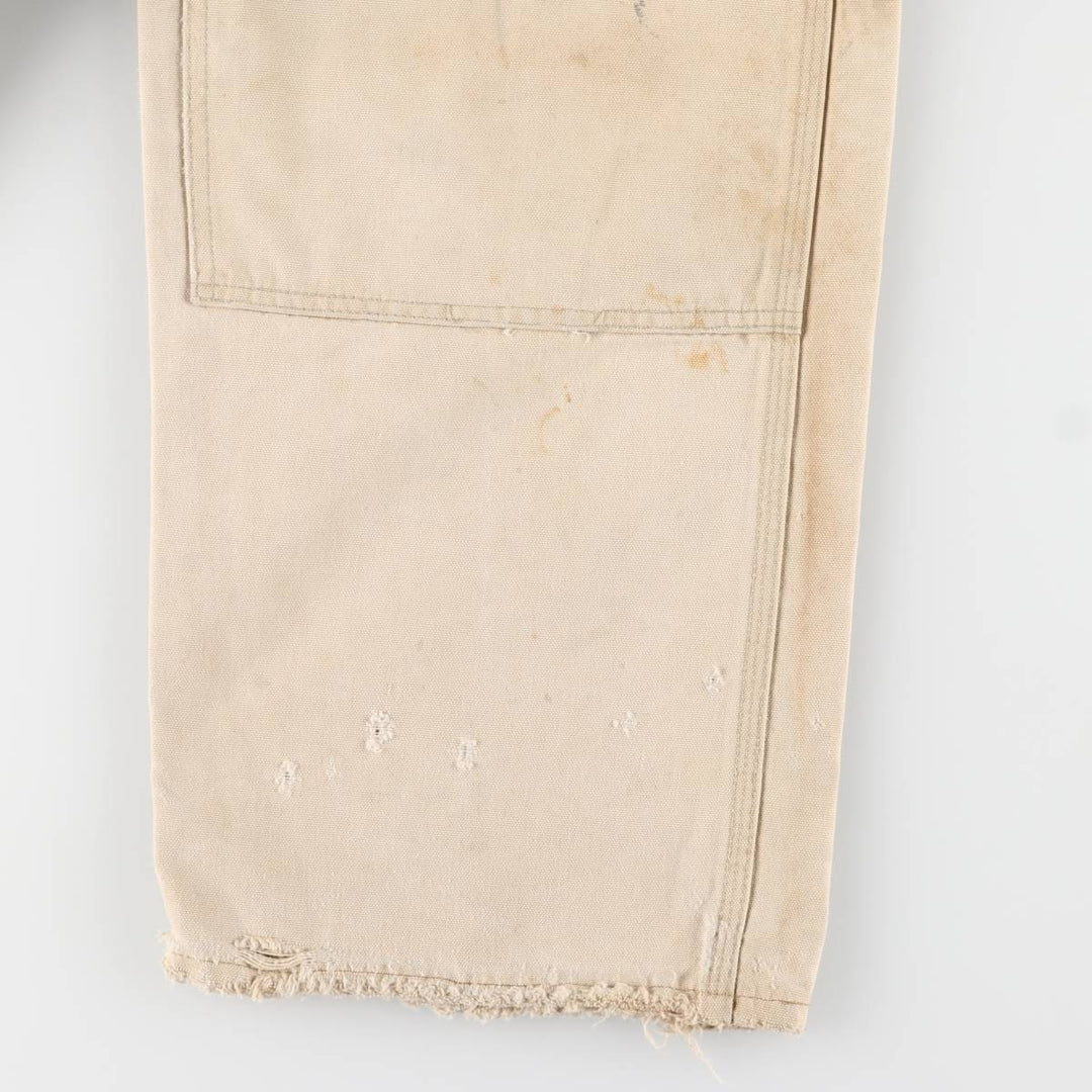 Carhartt Double Knee Duck Overalls for Men (W36 equivalent) unclear Beige type Vintage Second Hand