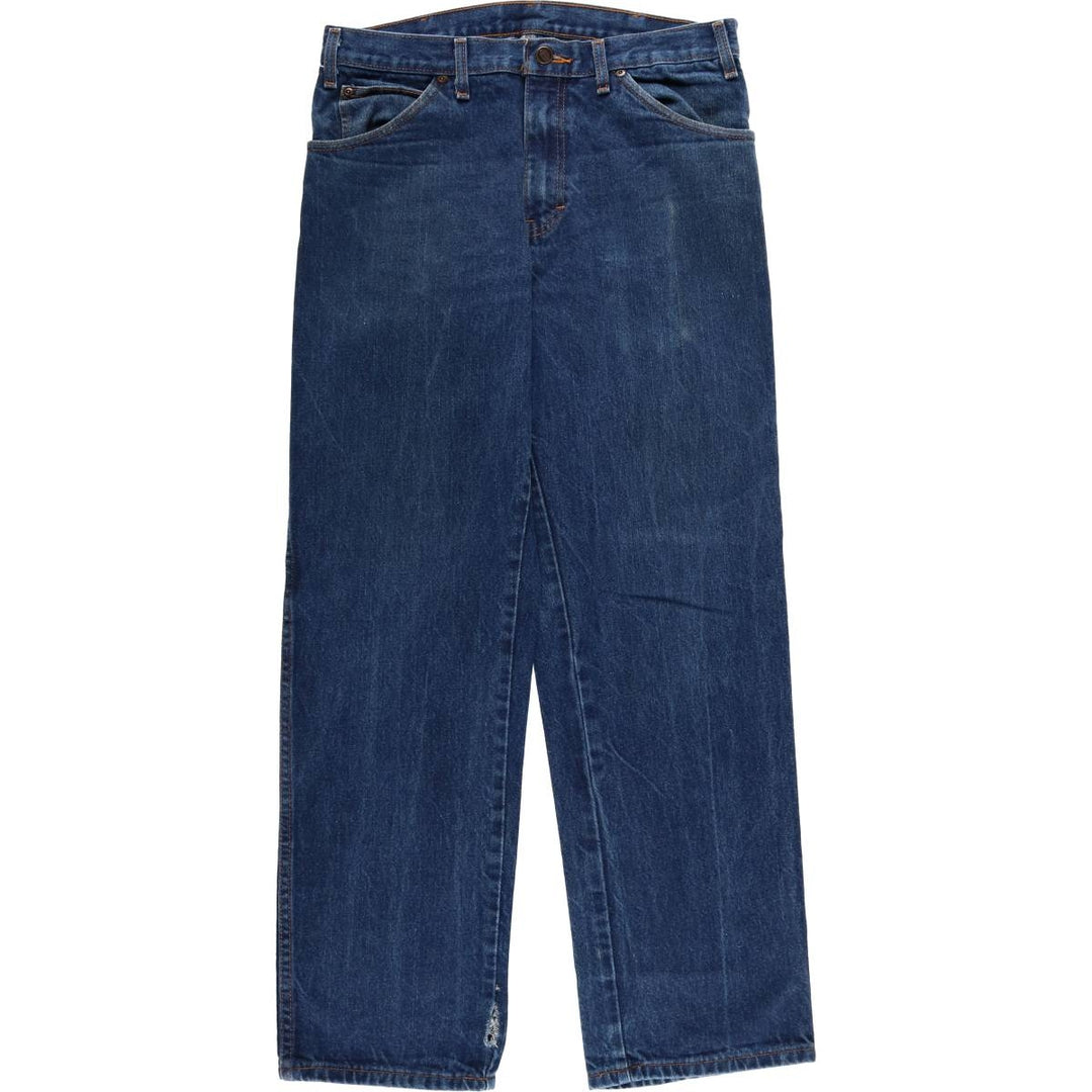 Dickies Straight Denim Pants for Men, W34 equivalent cotton blue type Vintage Second Hand