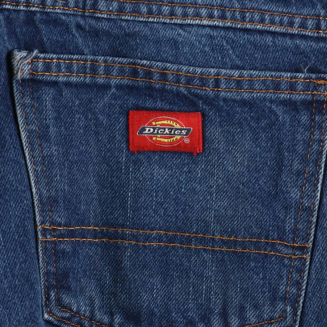 Dickies Straight Denim Pants for Men, W34 equivalent cotton blue type Vintage Second Hand