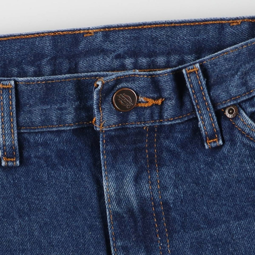 Dickies Straight Denim Pants for Men, W34 equivalent cotton blue type Vintage Second Hand