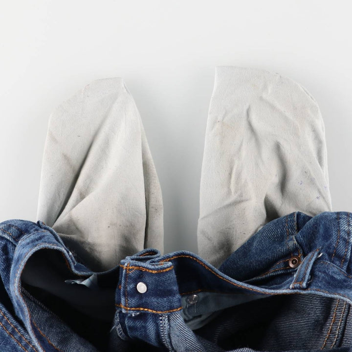 Dickies Straight Denim Pants for Men, W34 equivalent cotton blue type Vintage Second Hand
