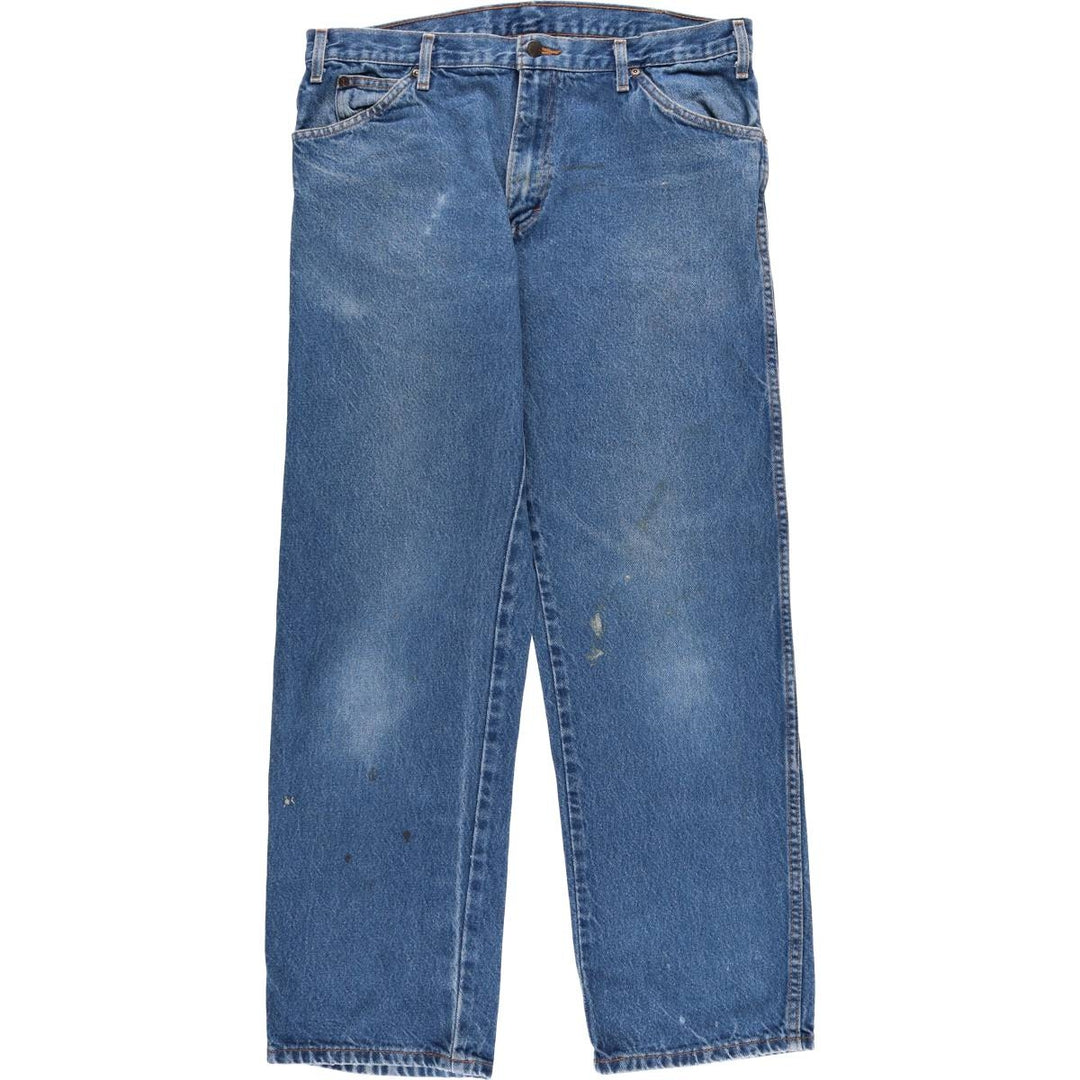 Dickies Men's Straight Denim Pants, Size W37 cotton blue type Vintage Second Hand