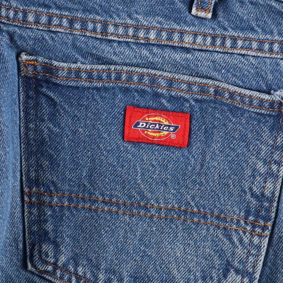 Dickies Men's Straight Denim Pants, Size W37 cotton blue type Vintage Second Hand