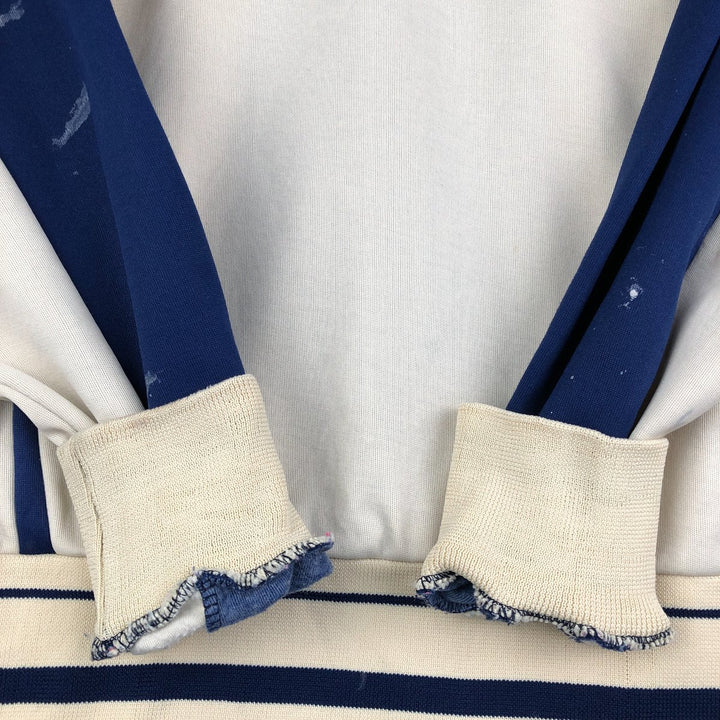 PUMA Jersey Track Jacket, Men's Size L polyester unbleached Vintage Second Hand