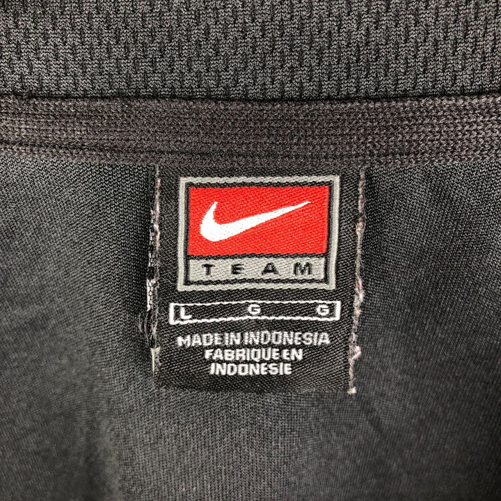 2000'S Nike Team Jersey Track Jacket, Men's Size L unclear black type Vintage Second Hand