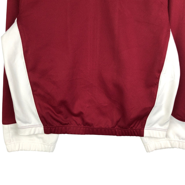 2000'S Nike Team Jersey Track Jacket, Men's Size Medium polyester burgundy type Vintage Second Hand