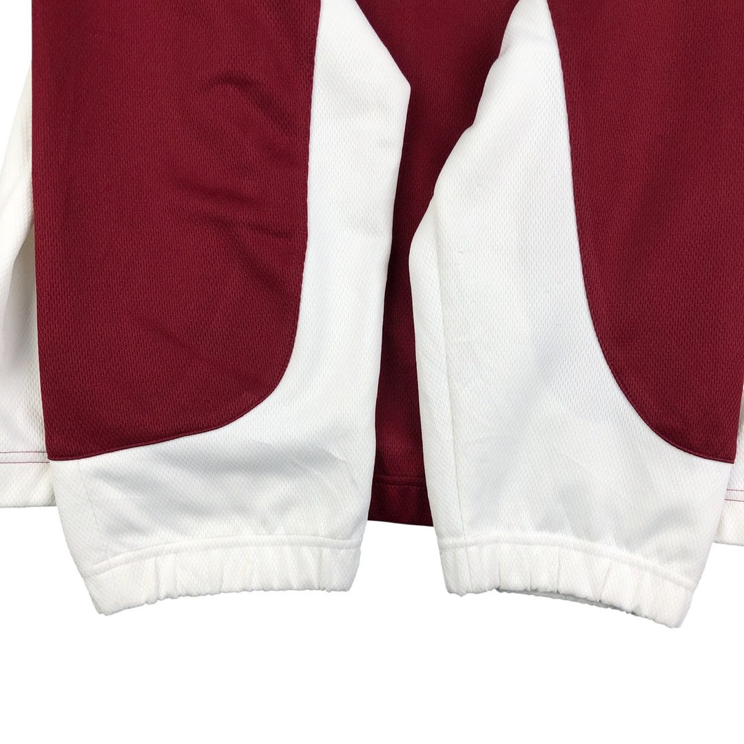 2000'S Nike Team Jersey Track Jacket, Men's Size Medium polyester burgundy type Vintage Second Hand