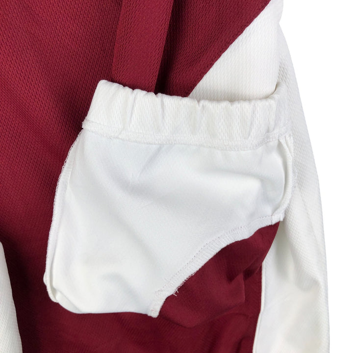 2000'S Nike Team Jersey Track Jacket, Men's Size Medium polyester burgundy type Vintage Second Hand