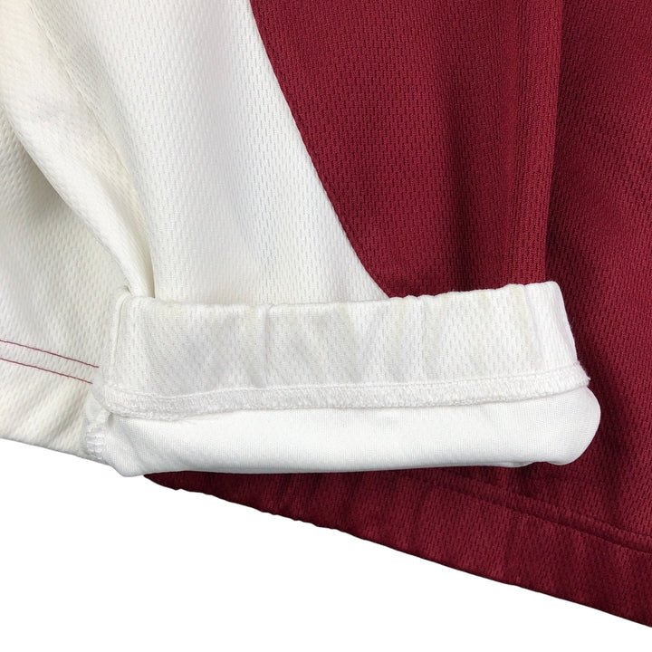 2000'S Nike Team Jersey Track Jacket, Men's Size Medium polyester burgundy type Vintage Second Hand