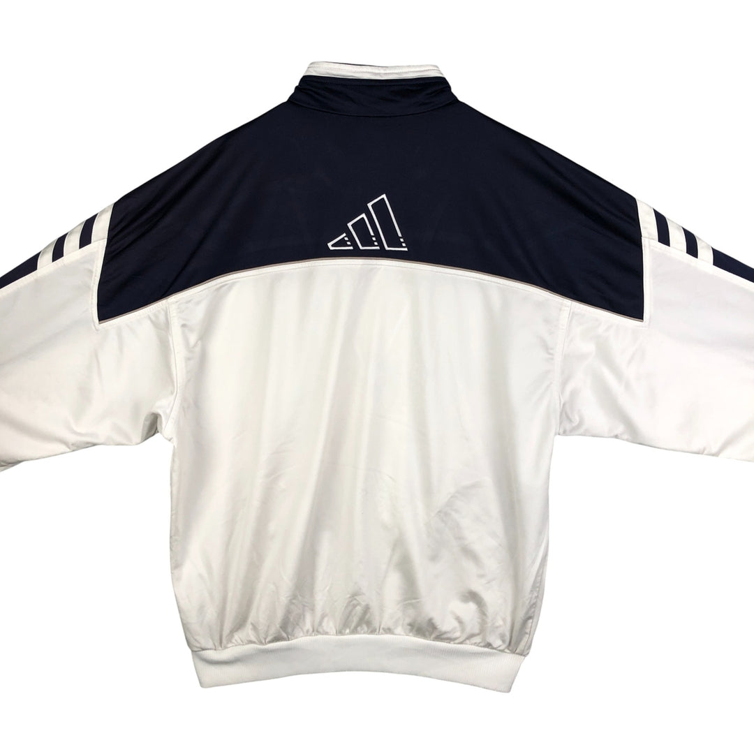 90s-00'S Adidas Back Logo Jersey Pullover, Men's XL unclear white type Vintage Second Hand