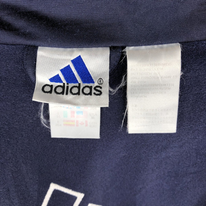 90s-00'S Adidas Back Logo Jersey Pullover, Men's XL unclear white type Vintage Second Hand