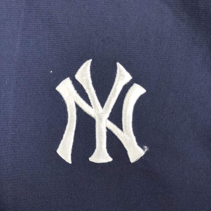 2000'S Nike Team MLB New York Yankees Track Jacket, Men's Size XL polyester navy blue type Vintage Second Hand