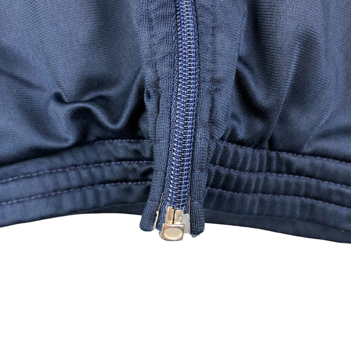 Vintage 90'S Reebok tricolor jersey track jacket, size L, men's unclear white type Vintage Second Hand