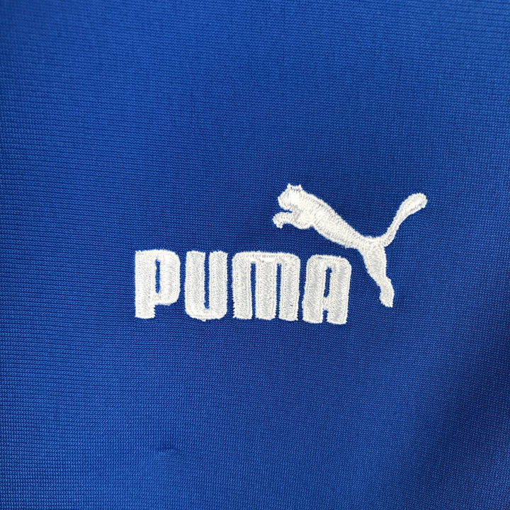 90s-00'S Vintage Puma FFCV Valencian Football Federation Jersey Track Jacket, Men's Size XL polyester blue type Vintage Second Hand