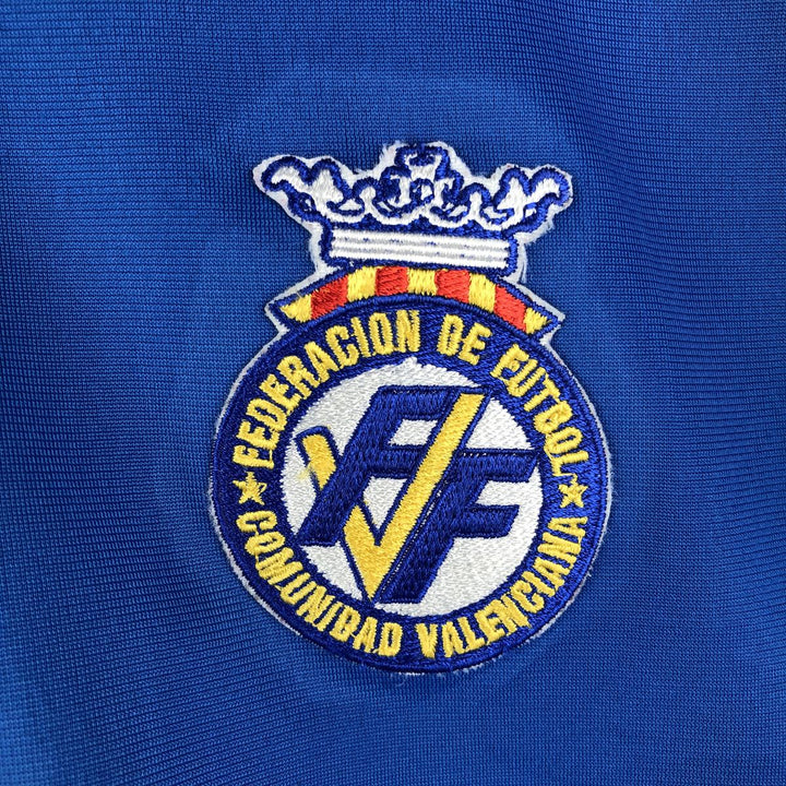 90s-00'S Vintage Puma FFCV Valencian Football Federation Jersey Track Jacket, Men's Size XL polyester blue type Vintage Second Hand