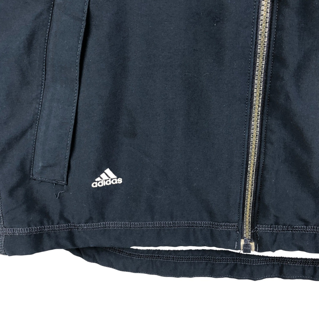 2000'S adidas CLIMASHELL WIND Vest, Men's Size L polyester navy blue type Vintage Second Hand