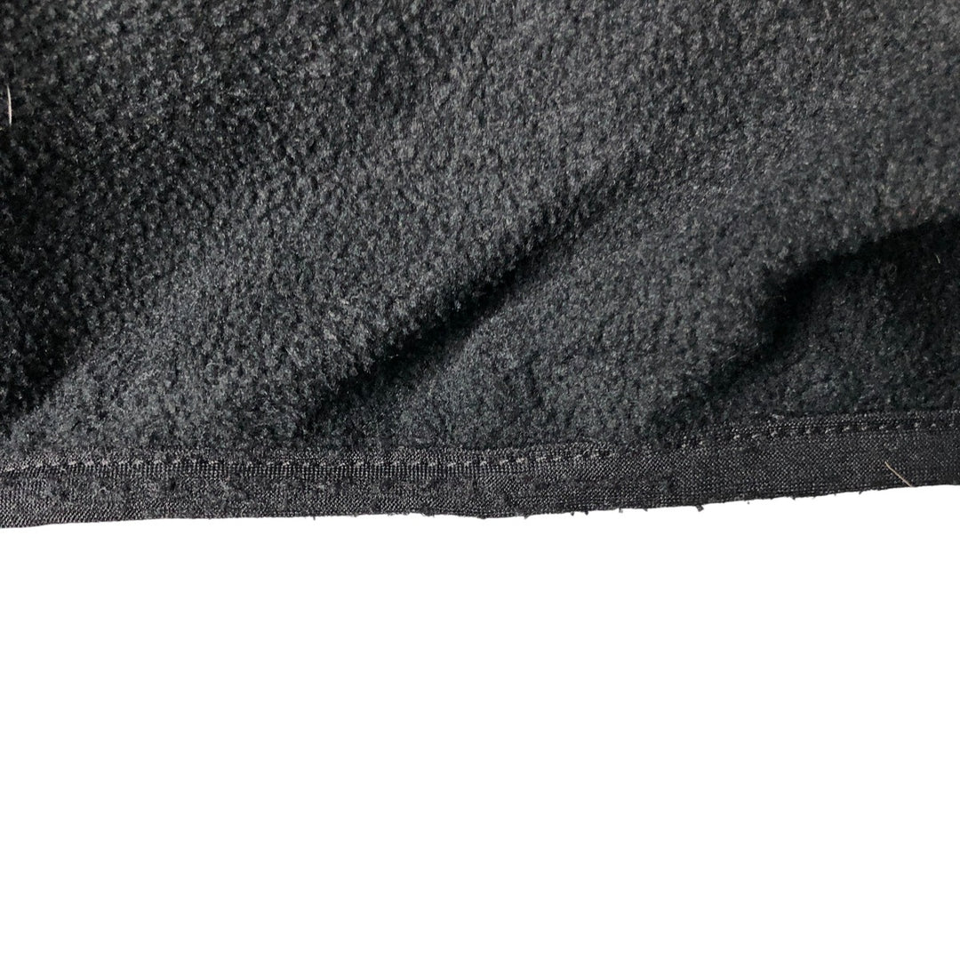 2000'S The North Face Polartec fleece vest, made in the USA, men's size L polyester black type Vintage Second Hand