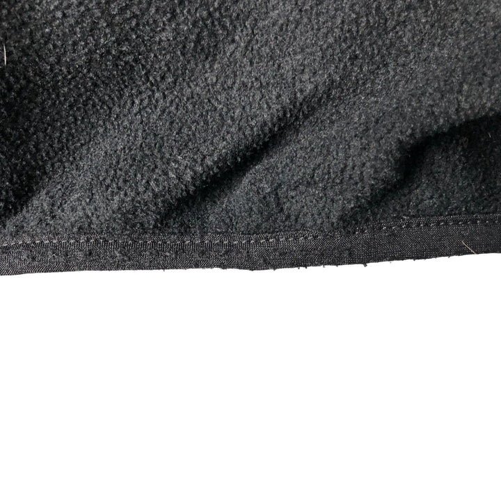 2000'S The North Face Polartec fleece vest, made in the USA, men's size L polyester black type Vintage Second Hand