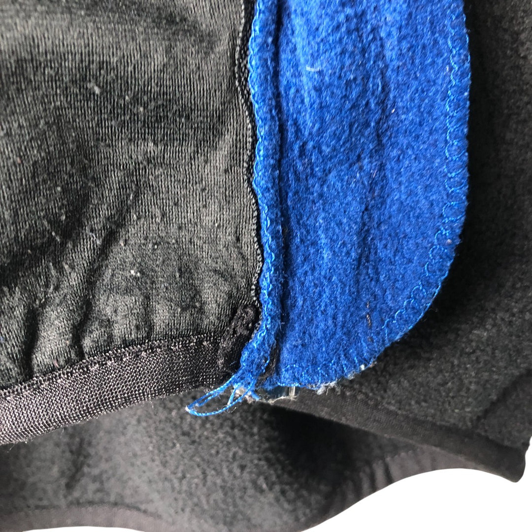 2000'S The North Face Polartec fleece vest, made in the USA, men's size L polyester black type Vintage Second Hand