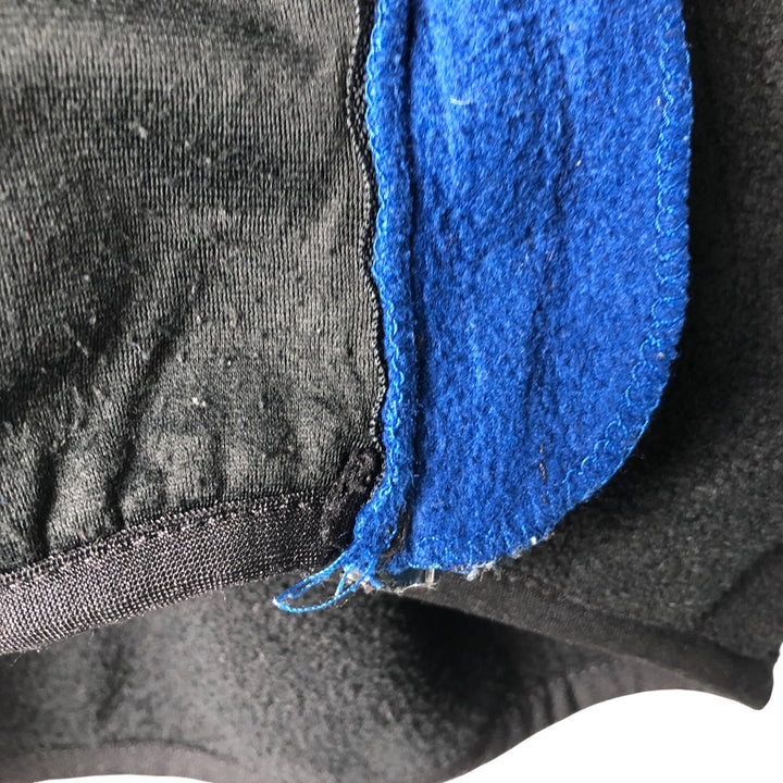 2000'S The North Face Polartec fleece vest, made in the USA, men's size L polyester black type Vintage Second Hand