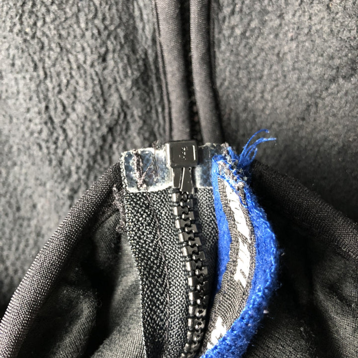 2000'S The North Face Polartec fleece vest, made in the USA, men's size L polyester black type Vintage Second Hand