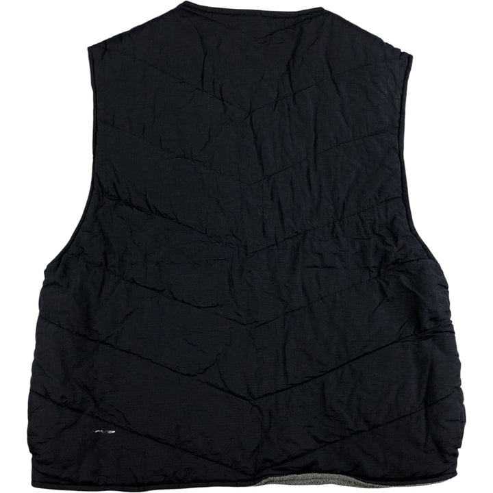 Ralph Lauren CHAPS reversible nylon and fleece vest, men's size XL Nylon navy blue type Vintage Second Hand