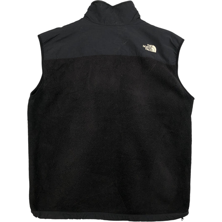 90s-00'S Vintage The North Face Denali Vest, Nylon and Fleece, Men's Size L polyester black type Vintage Second Hand