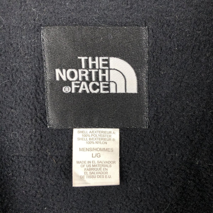 90s-00'S Vintage The North Face Denali Vest, Nylon and Fleece, Men's Size L polyester black type Vintage Second Hand