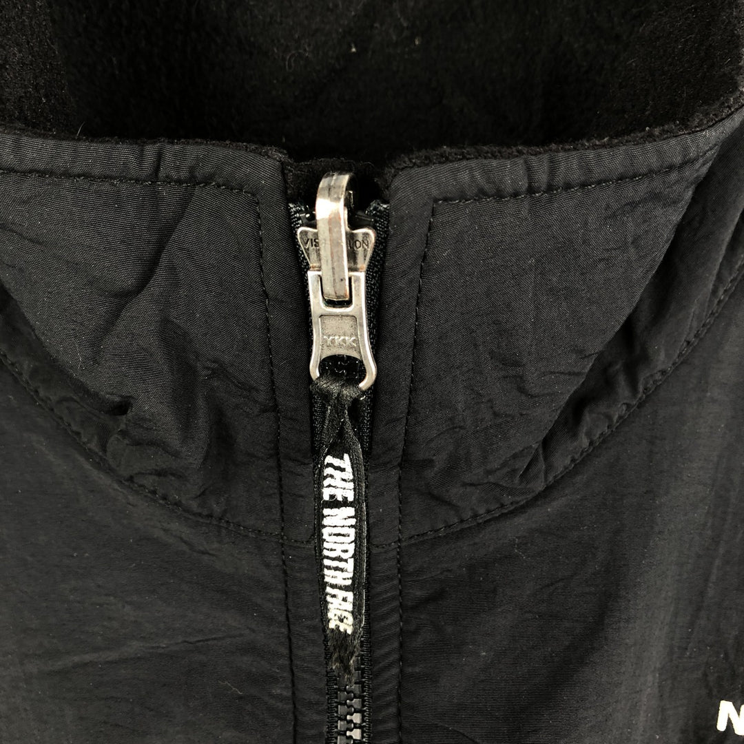90s-00'S Vintage The North Face Denali Vest, Nylon and Fleece, Men's Size L polyester black type Vintage Second Hand