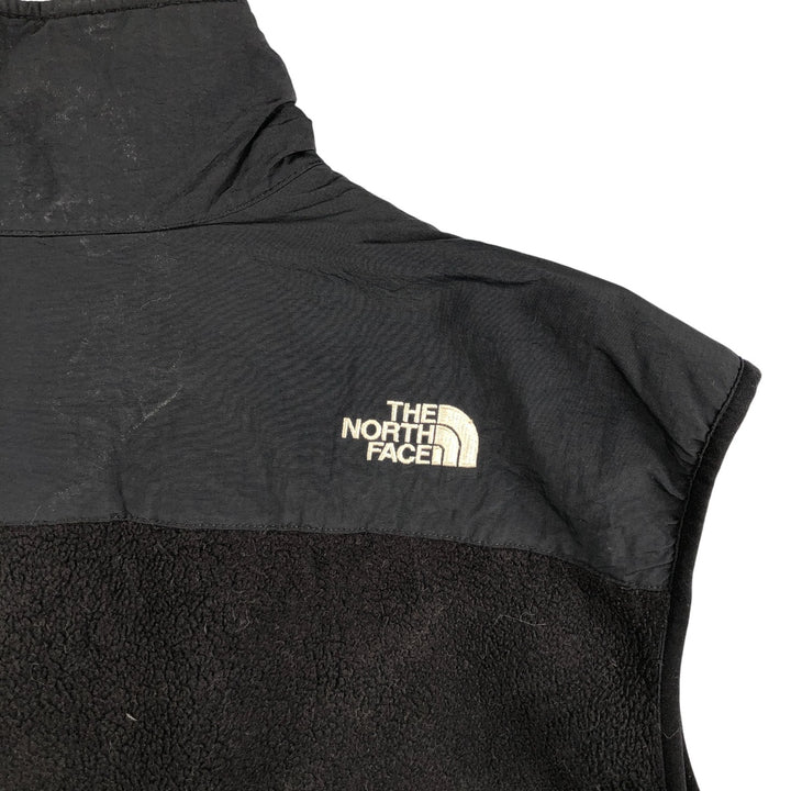 90s-00'S Vintage The North Face Denali Vest, Nylon and Fleece, Men's Size L polyester black type Vintage Second Hand