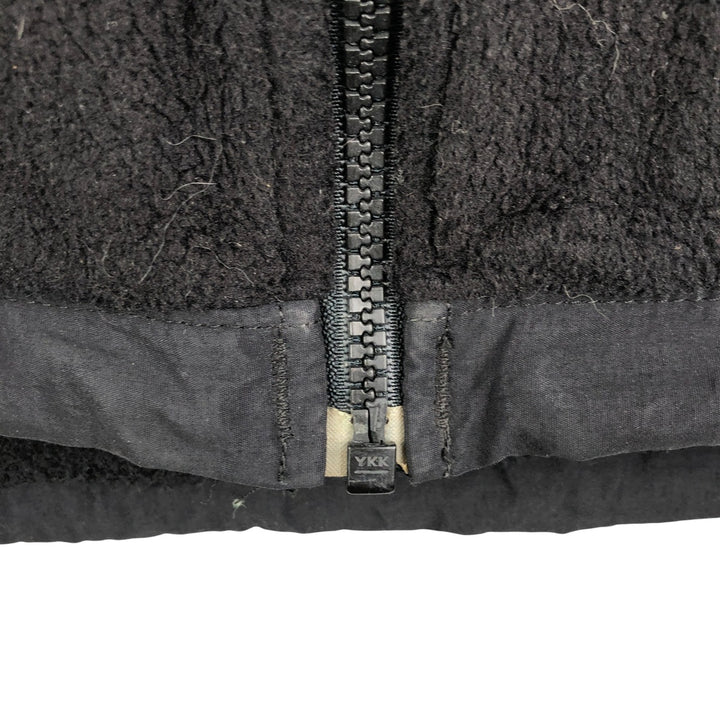 90s-00'S Vintage The North Face Denali Vest, Nylon and Fleece, Men's Size L polyester black type Vintage Second Hand