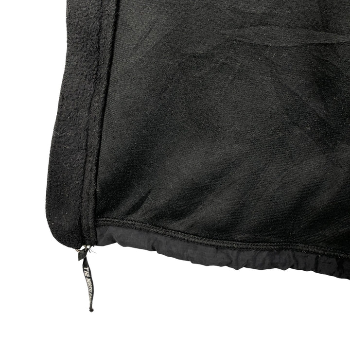 90s-00'S Vintage The North Face Denali Vest, Nylon and Fleece, Men's Size L polyester black type Vintage Second Hand