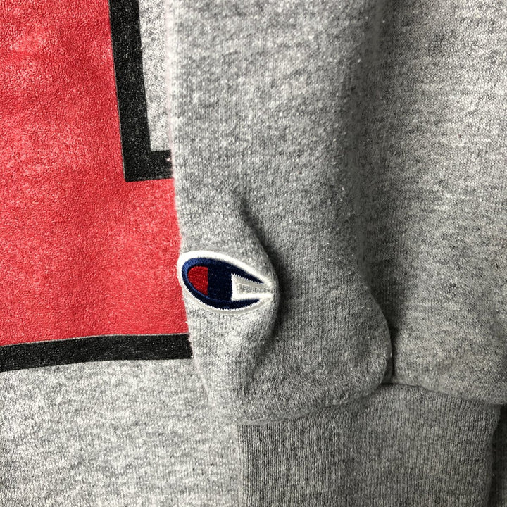 2000'S Champion Authentic Athletic Apparel College Sweatshirt, Men's Size L cotton gray type Vintage Second Hand