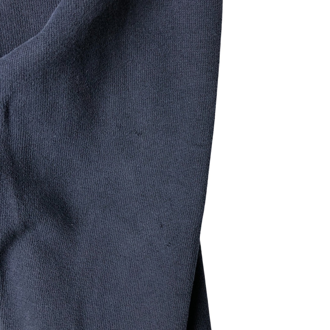 Ralph Lauren POLO by Ralph Lauren Half-Zip Sweatshirt, Men's XL cotton navy blue type Vintage Second Hand