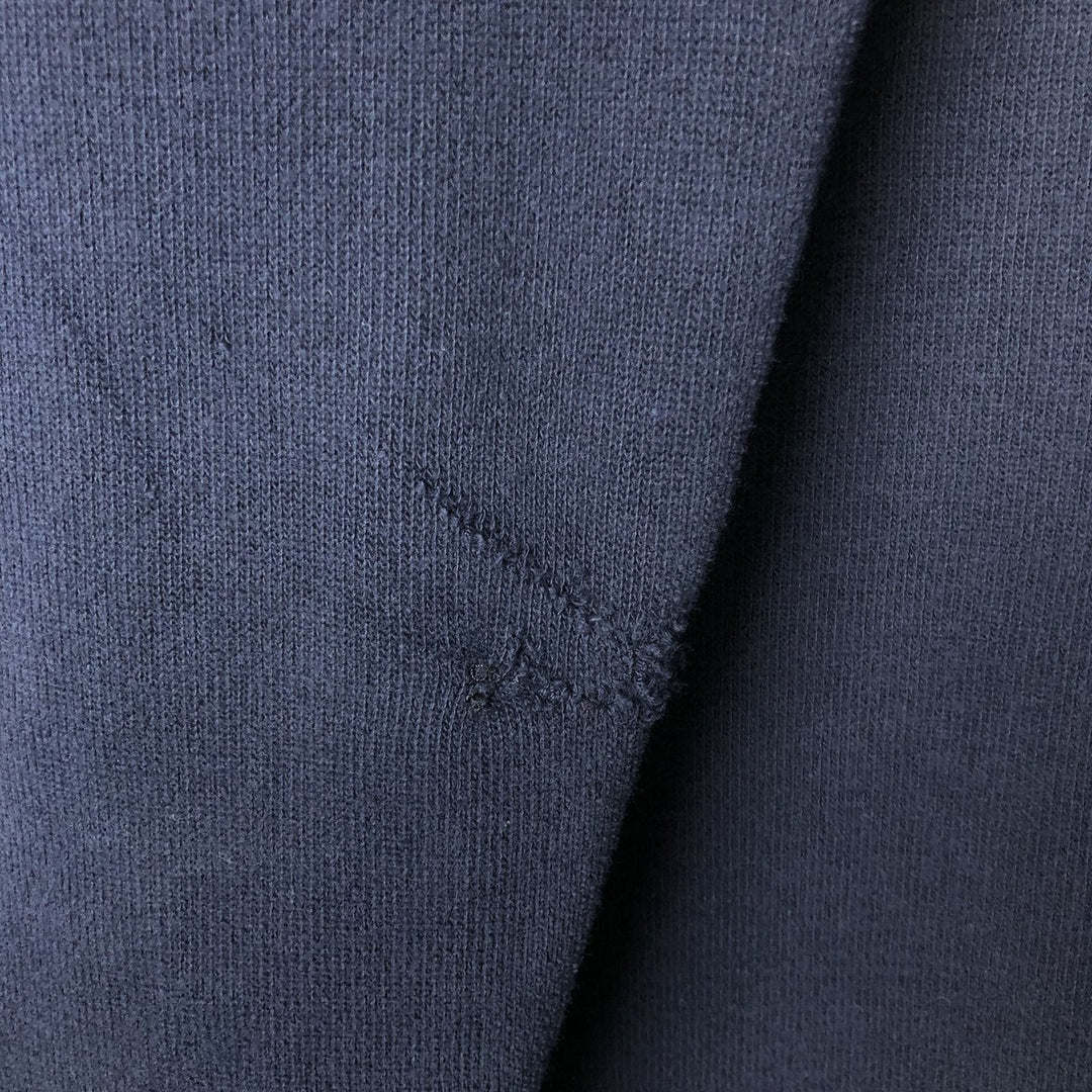 Ralph Lauren POLO by Ralph Lauren Half-Zip Sweatshirt, Men's XL cotton navy blue type Vintage Second Hand