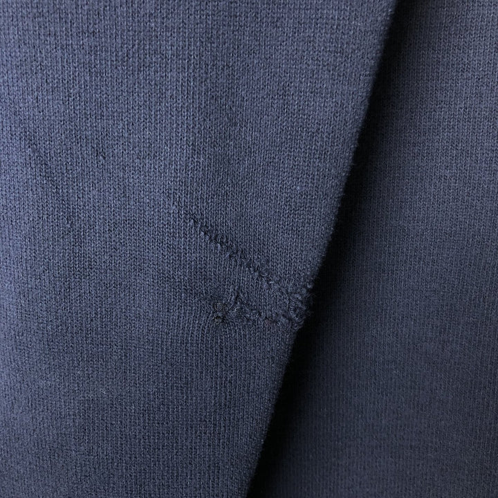 Ralph Lauren POLO by Ralph Lauren Half-Zip Sweatshirt, Men's XL cotton navy blue type Vintage Second Hand