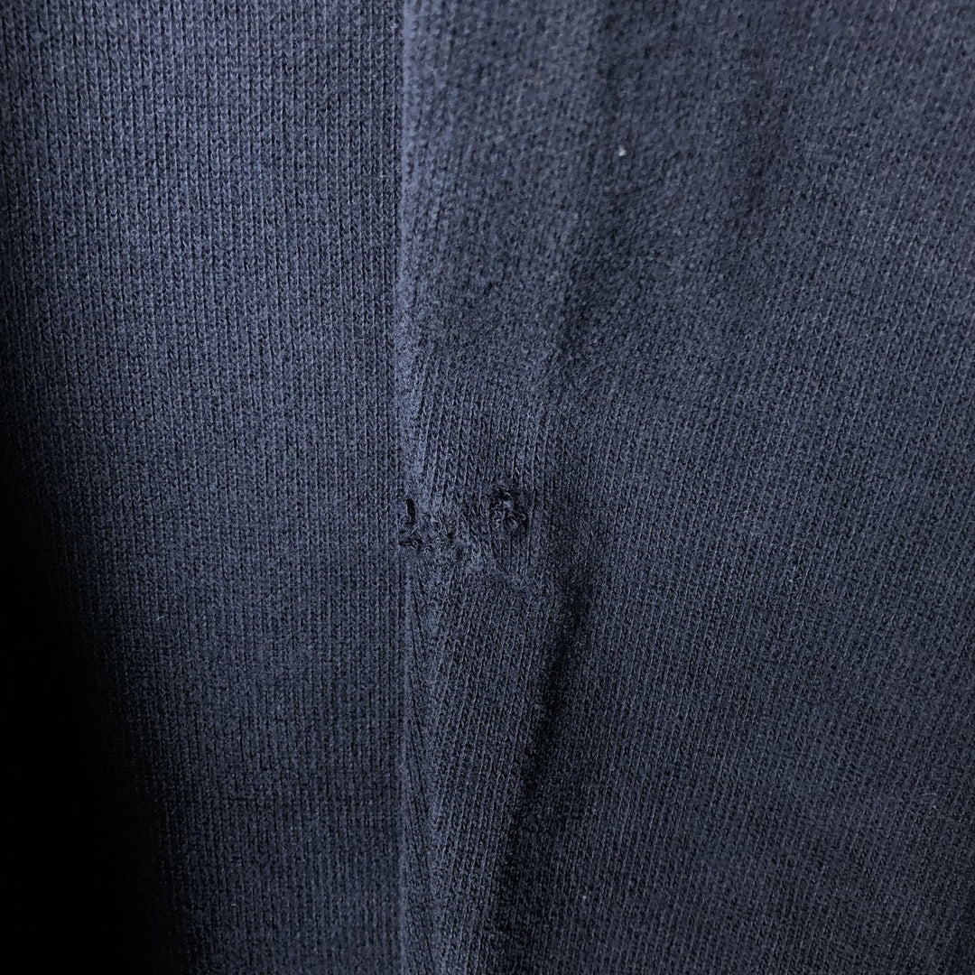 Ralph Lauren POLO by Ralph Lauren Half-Zip Sweatshirt, Men's XL cotton navy blue type Vintage Second Hand