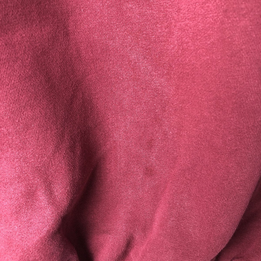 00'S Adidas Half-Zip Sweatshirt, Men's Size L cotton wine-red Vintage Second Hand