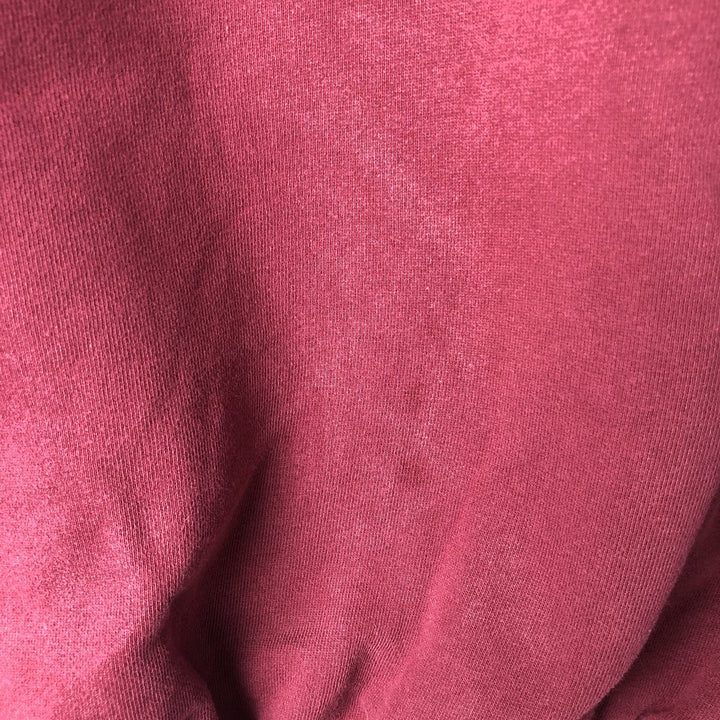 00'S Adidas Half-Zip Sweatshirt, Men's Size L cotton wine-red Vintage Second Hand