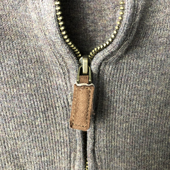 Ralph Lauren POLO by Ralph Lauren Half-Zip Sweatshirt, Men's XL cotton brown type Vintage Second Hand