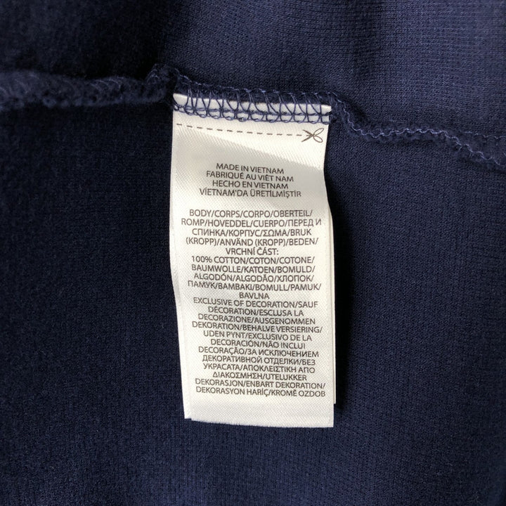 Ralph Lauren POLO RALPH LAUREN ESTATE RIB half-zip sweatshirt, men's size XXL cotton navy blue type Vintage Second Hand