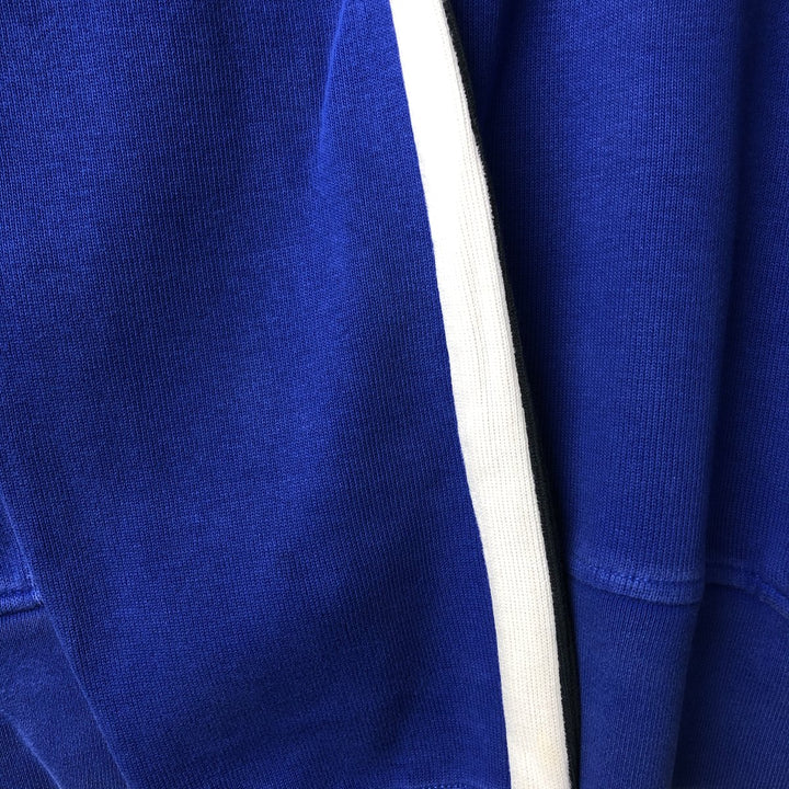 Ralph Lauren POLO by Ralph Lauren Half-Zip Sweatshirt, Men's XL cotton blue type Vintage Second Hand