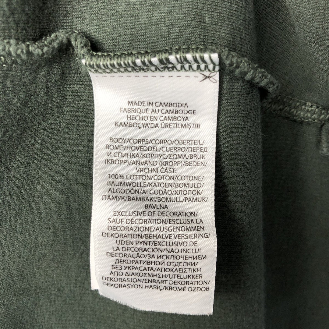 Ralph Lauren POLO RALPH LAUREN ESTATE RIB half-zip sweatshirt, sweatshirt, men's XL size cotton Khaki type Vintage Second Hand