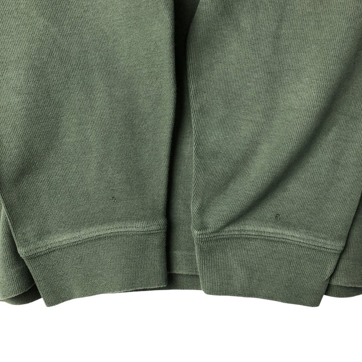 Ralph Lauren POLO RALPH LAUREN ESTATE RIB half-zip sweatshirt, sweatshirt, men's XL size cotton Khaki type Vintage Second Hand