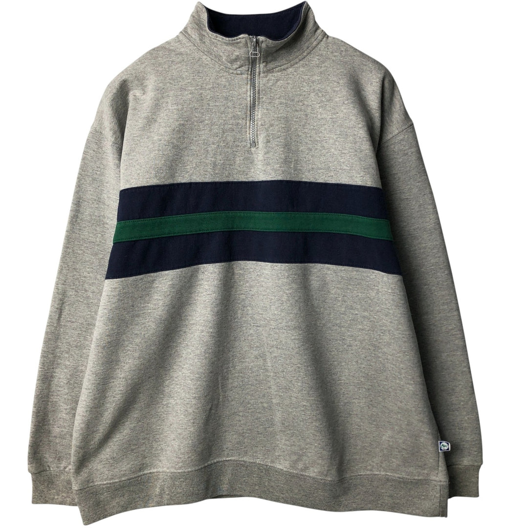 90'S Vintage Discus Athletic Half-Zip Sweatshirt, Men's Size XL unclear gray type Vintage Second Hand